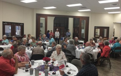 Gary Penney, The Cowboy Poet, entertained the crowd at the 2016 Kerens Library Author’s Luncheon.