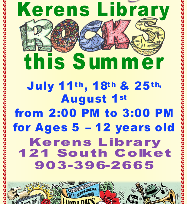 Wacky Wednesday at Kerens Library