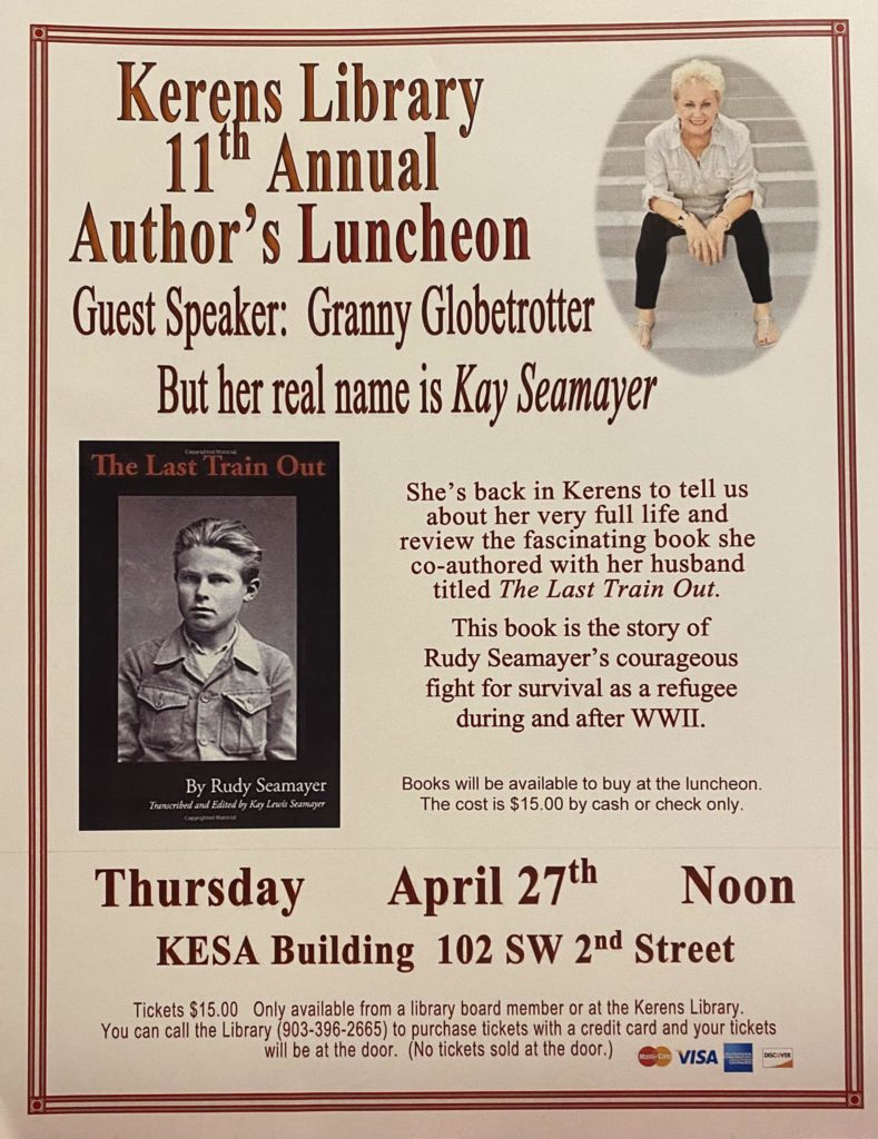 Kerens Library Author's Luncheon 2023