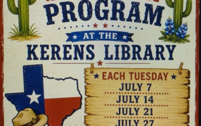 Kerens Library Children’s Summer Program is Back!